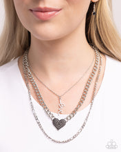 Load image into Gallery viewer, Paparazzi Luxurious Love - Black Necklace