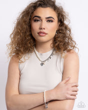 Load image into Gallery viewer, Paparazzi Charming Candidate - White Bracelet