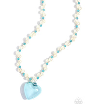 Load image into Gallery viewer, Paparazzi Mermaid Model - Blue Necklace