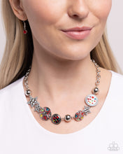 Load image into Gallery viewer, Paparazzi Starry Shopaholic - Red Necklace