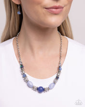 Load image into Gallery viewer, Paparazzi Refined Redux - Blue Necklace