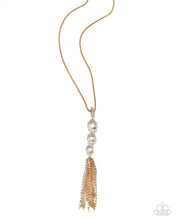 Load image into Gallery viewer, Paparazzi Stacked Standpoint - Gold Necklace
