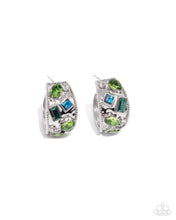Load image into Gallery viewer, Paparazzi Antique Dealer - Green Earrings