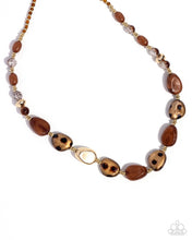 Load image into Gallery viewer, Paparazzi Spotted Safari - Brown Necklace