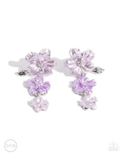 Load image into Gallery viewer, Paparazzi Balanced Bouquet - Purple Earrings