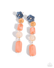 Load image into Gallery viewer, Paparazzi Meditative Magic - Orange Earrings