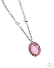 Load image into Gallery viewer, Paparazzi Manufactured Majesty - Pink Necklace