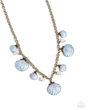 Load image into Gallery viewer, Paparazzi Seashell Sophistication - Brass Necklace