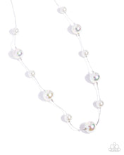 Load image into Gallery viewer, Paparazzi Park Avenue Pearls - Silver Necklace