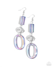 Load image into Gallery viewer, Paparazzi Iridescent Infatuation - Silver Earrings