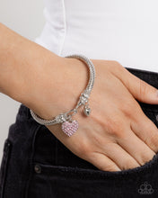 Load image into Gallery viewer, Paparazzi Heart Hour - Pink Bracelet
