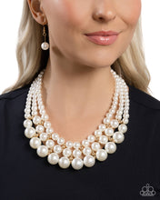 Load image into Gallery viewer, Paparazzi Glossy Gala - Gold Necklace