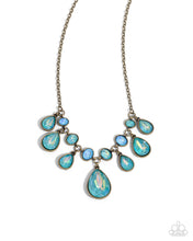 Load image into Gallery viewer, Paparazzi Talented Teardrops - Brass Necklace