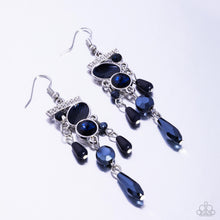 Load image into Gallery viewer, Paparazzi Triumphant Tassel - Blue Earrings