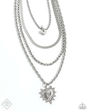 Load image into Gallery viewer, Paparazzi Excessive Embellishment - White Necklace