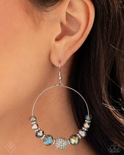 Load image into Gallery viewer, Paparazzi Ignited Intent - Silver Earrings