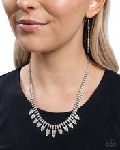 Load image into Gallery viewer, Paparazzi Piercing Passion - White Necklace