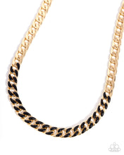 Load image into Gallery viewer, Paparazzi Painted Problem - Black Necklace