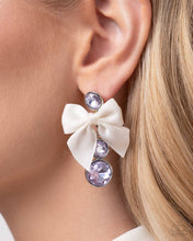 Load image into Gallery viewer, Paparazzi Genteel Glam - Purple Earrings