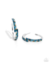 Load image into Gallery viewer, Paparazzi Ritzy Reputation - Blue Earrings