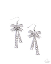 Load image into Gallery viewer, Paparazzi Date Night Decadence - White Earrings