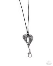 Load image into Gallery viewer, Paparazzi Angelic Attraction - Black Lanyard