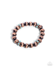 Load image into Gallery viewer, Paparazzi Stony Spotlight - Copper Bracelet