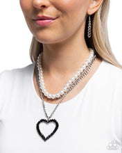 Load image into Gallery viewer, Paparazzi Y2K Year - Black Necklace