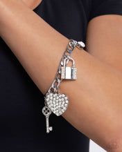 Load image into Gallery viewer, Paparazzi Fortified Fashion - White Bracelet