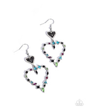 Load image into Gallery viewer, Paparazzi Parallel Passion - Black Earrings