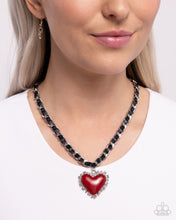 Load image into Gallery viewer, Paparazzi Austere Attraction - Red Necklace