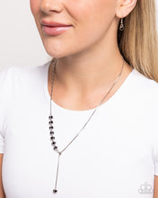 Load image into Gallery viewer, Paparazzi Drops of Dazzle - Black Necklace