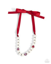 Load image into Gallery viewer, Paparazzi Exclusive Ease - Red Necklace