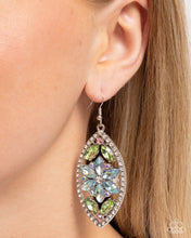 Load image into Gallery viewer, Paparazzi Gallant Garden - Blue Earrings