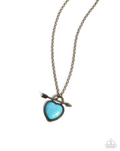 Load image into Gallery viewer, Paparazzi Artful Arrow - Brass Necklace
