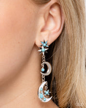 Load image into Gallery viewer, Paparazzi Stellar Serendipity - Blue Earrings