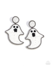 Load image into Gallery viewer, Paparazzi Ghost Story - White Earrings