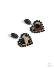 Load image into Gallery viewer, Paparazzi Whimsical Wrangler - Black Earrings