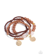 Load image into Gallery viewer, Paparazzi Superior Stack - Brown Bracelet