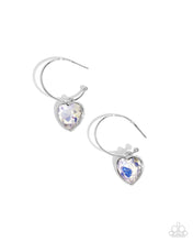 Load image into Gallery viewer, Paparazzi Diamond of the Night - White Earrings