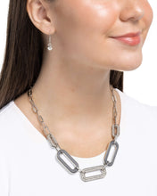 Load image into Gallery viewer, Paparazzi Painted Paladin - Silver Necklace