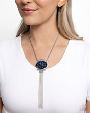 Load image into Gallery viewer, Paparazzi Chained Complication - Blue Necklace