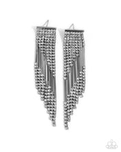 Load image into Gallery viewer, Paparazzi Careless Cascade - Black Earrings