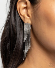 Load image into Gallery viewer, Paparazzi Careless Cascade - Black Earrings