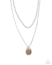 Load image into Gallery viewer, Paparazzi Lyrical Luminescence - Brown Necklace