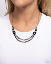 Load image into Gallery viewer, Paparazzi Relaxed Refinement - Black Necklace