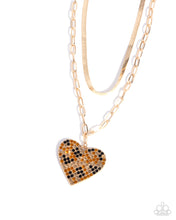 Load image into Gallery viewer, Paparazzi Cheetah Class - Brown Necklace