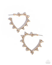 Load image into Gallery viewer, Paparazzi Excessive Elevation - Gold Earrings