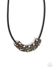 Load image into Gallery viewer, Paparazzi Sprig Shimmer - Brass Necklace