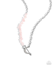Load image into Gallery viewer, Paparazzi Chiseled Confidence - Pink Necklace